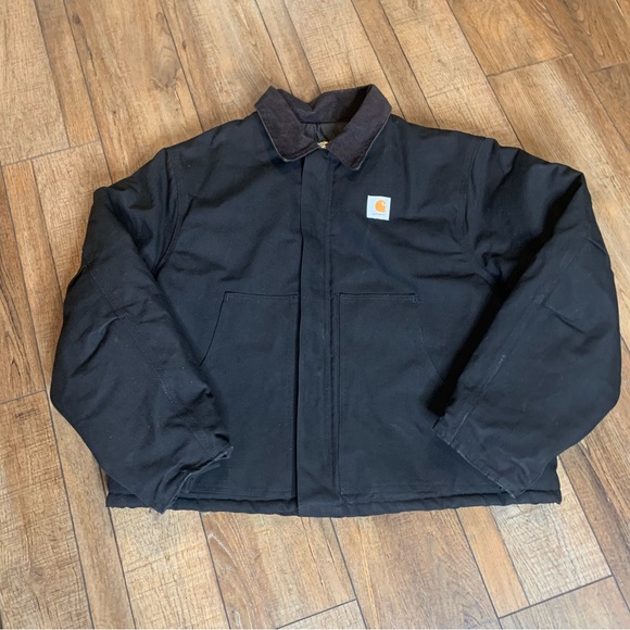 Carhartt Other - Vintage Carhartt USA Quilted Canvas Winter Jacket